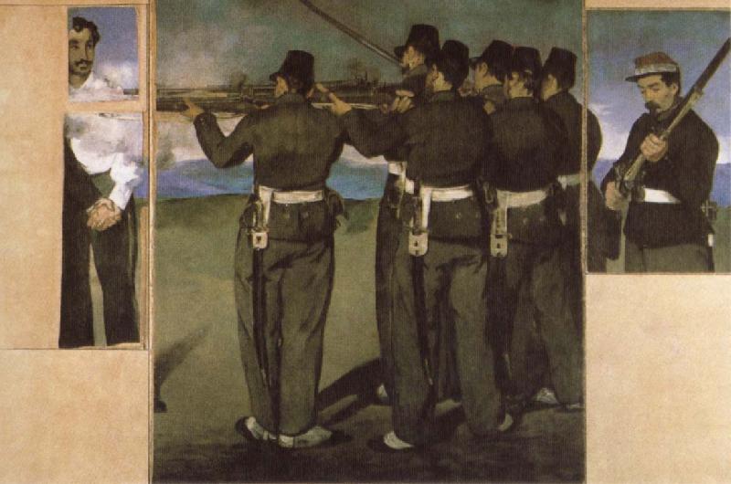 Edouard Manet The Execution of Emperor Maximilian oil painting image